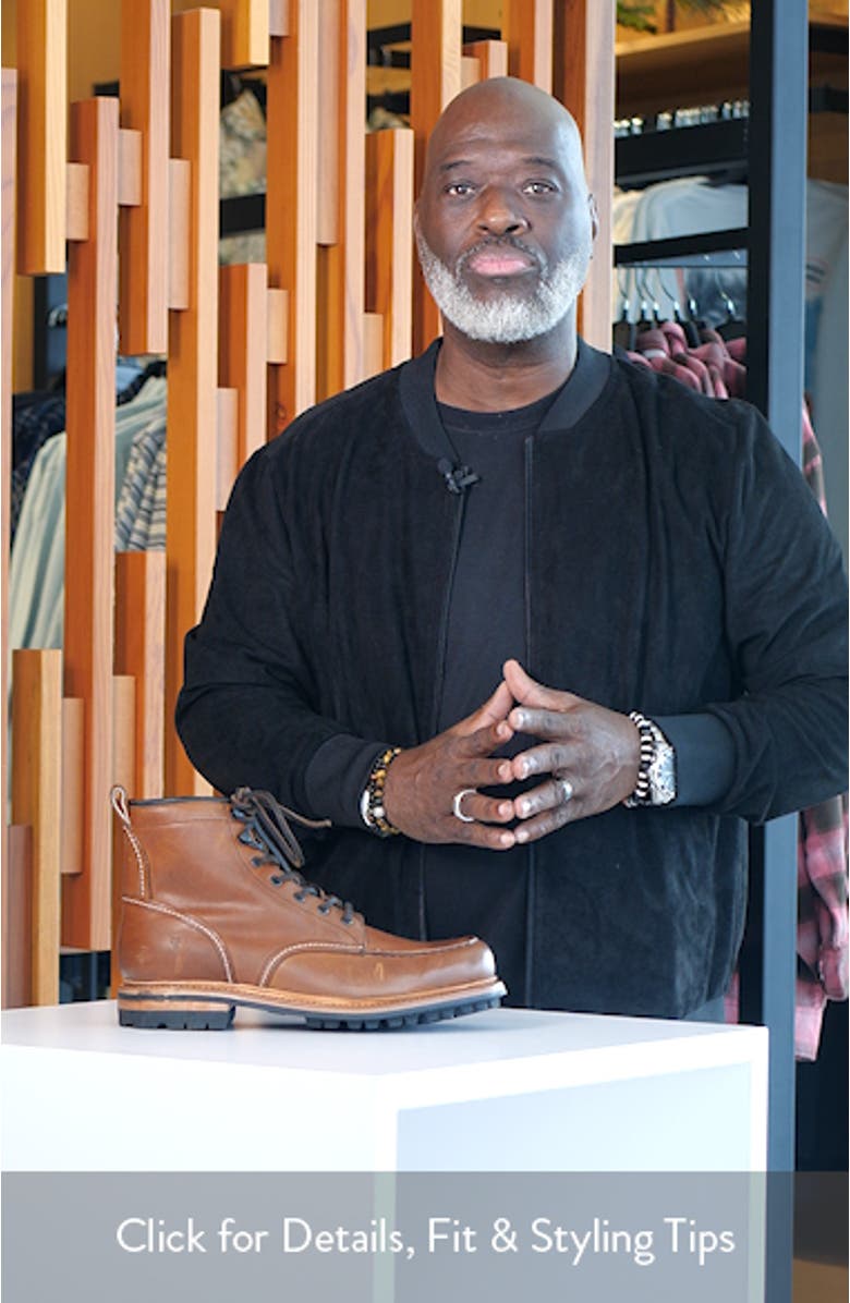 Hudson Lug Work Boot, sales video thumbnail