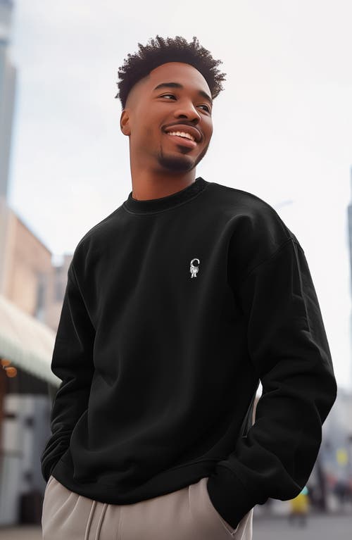 Dalix Mens Astronaut Heavyweight Relaxed Sweatshirt