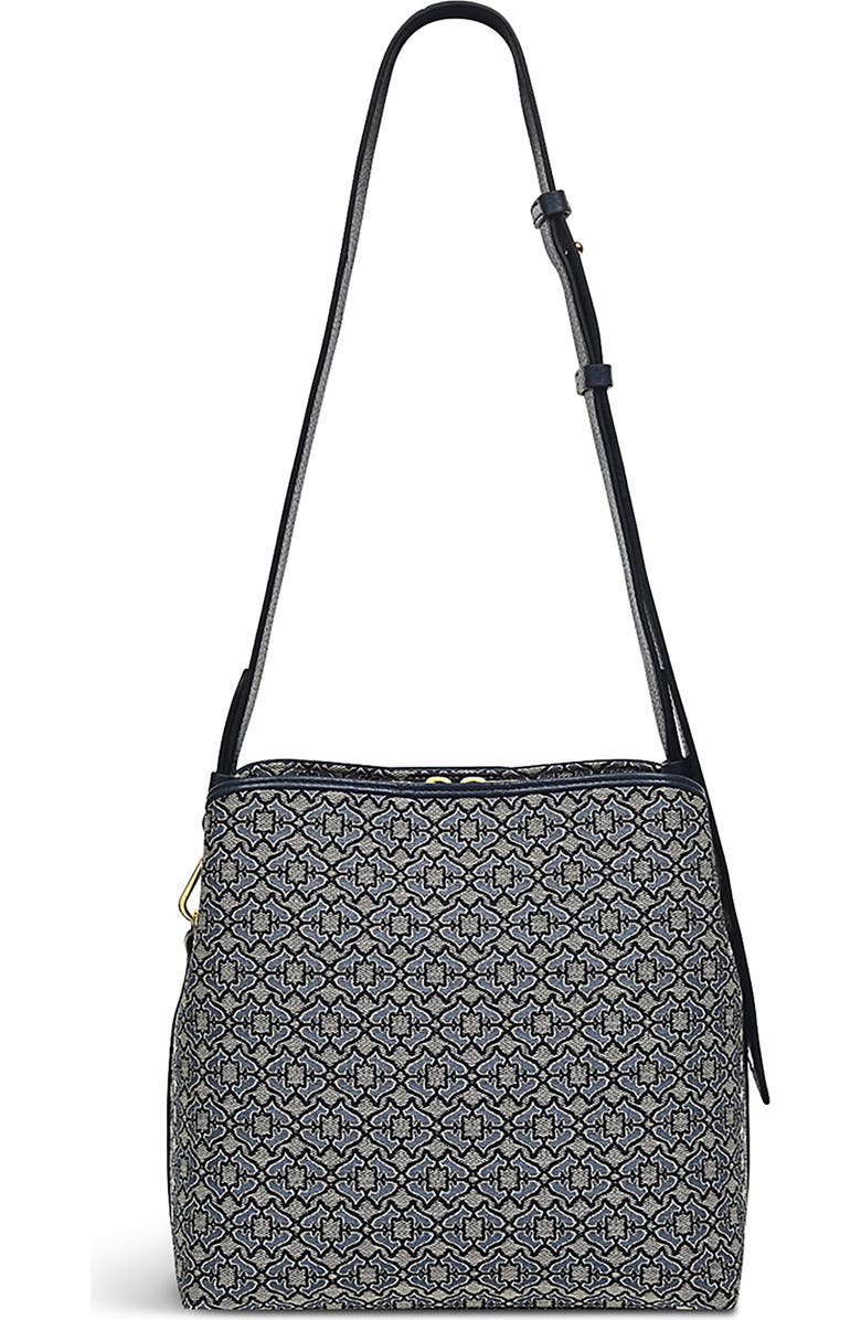 Radley Dukes Place Heirloom Jacquard Shoulder Bag, Alternate, color, Goose Grey