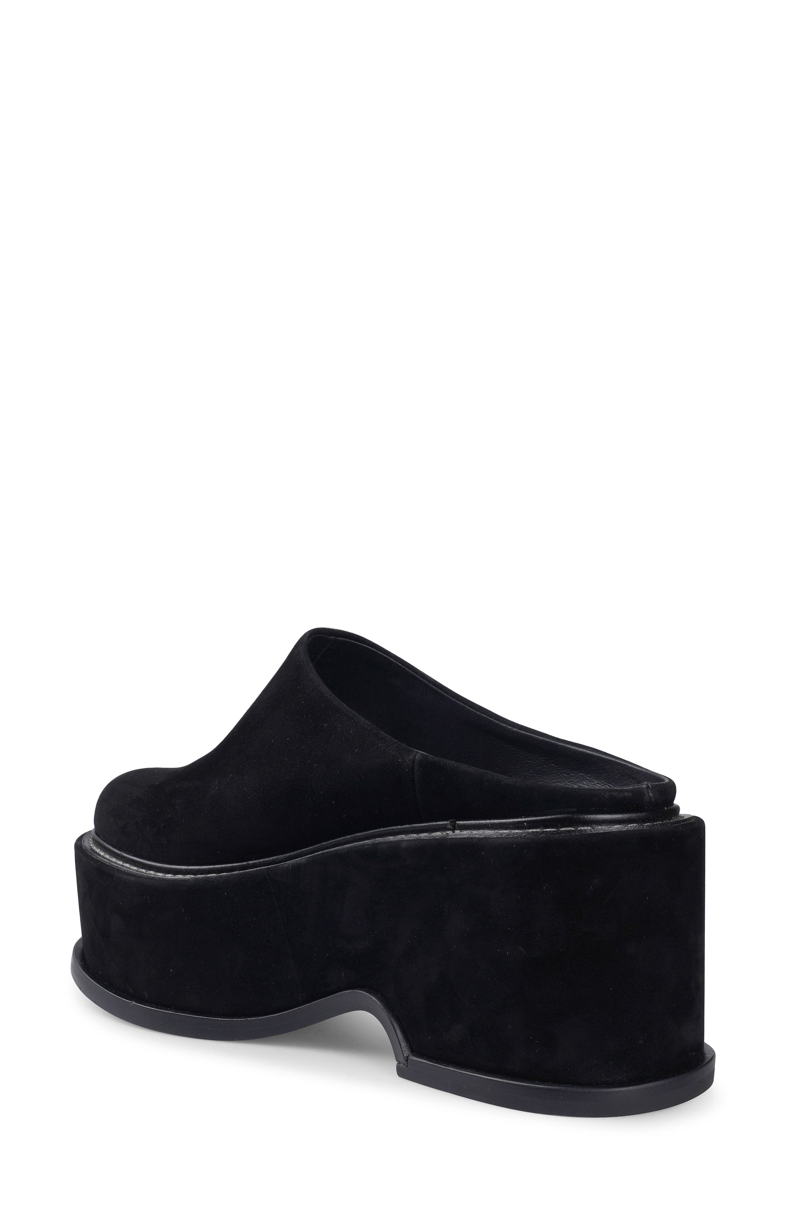 Artisan Crafted By Zigi Bizzy Platform Clog, Alternate, color, Black Suede