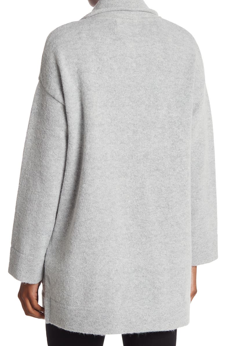 Thread & Supply Open Front Cardigan Coat, Alternate, color, Grey