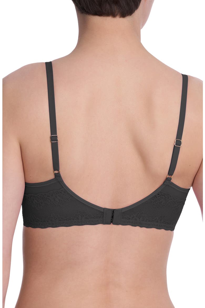 Bliss Perfection Comfort T-Shirt Bra, Alternate, color, COAL