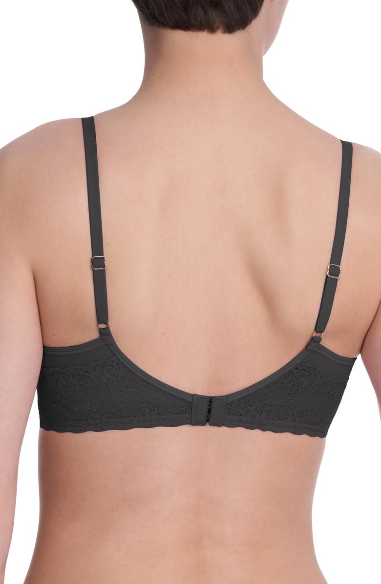 Natori Bliss Perfection Comfort T-Shirt Bra, Alternate, color, Coal
