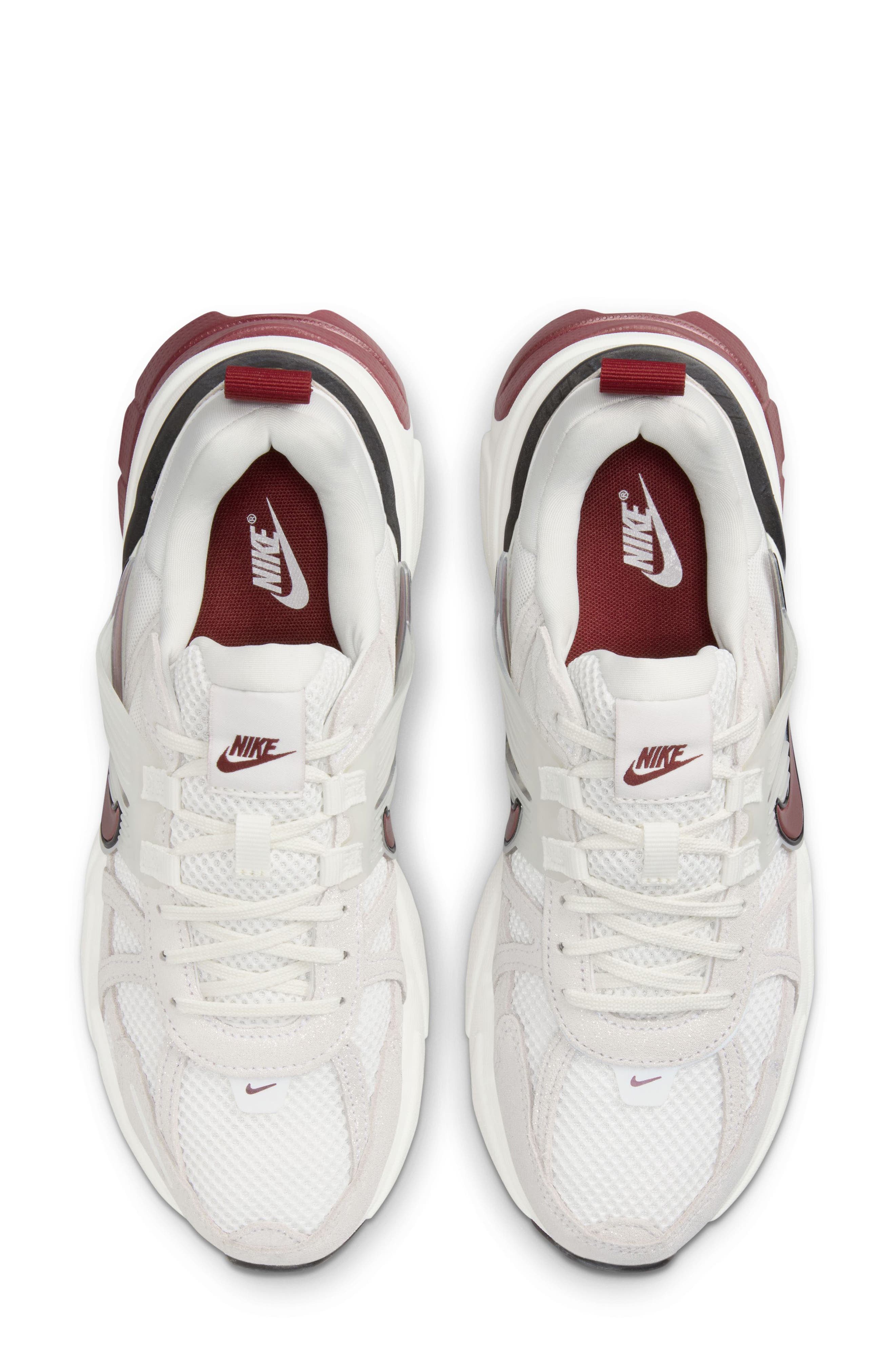 Nike V2K Run SE Sneaker, Alternate, color, White/ Team Red/ Black