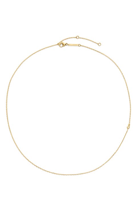 Initial Chain Necklace
