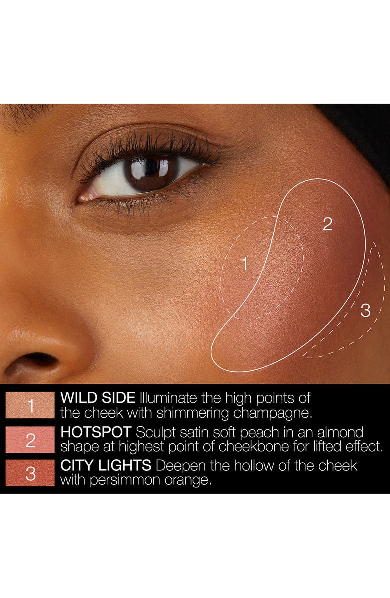 NARS All That Glitters Light Reflecting Cheek Palette, Alternate, color, 