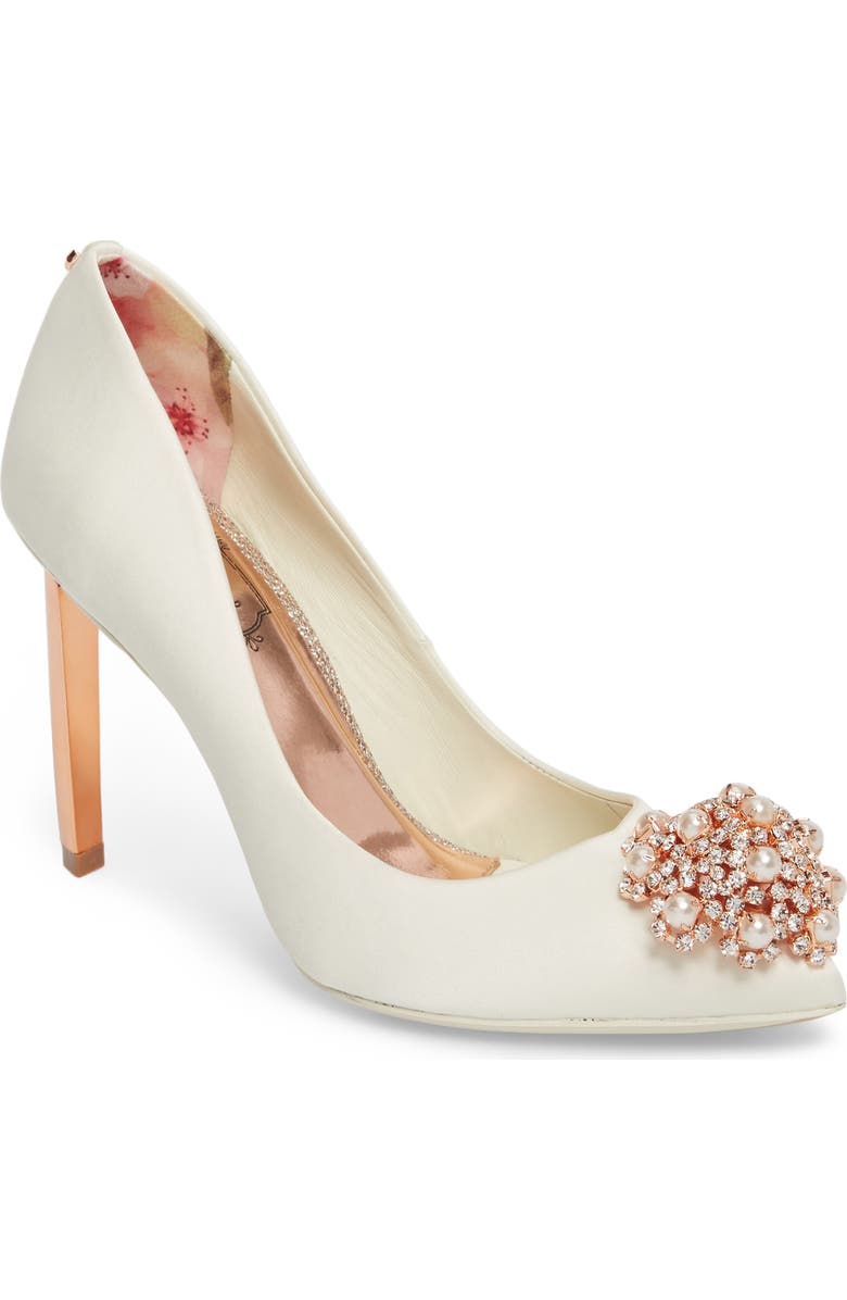 Ted Baker London 'Peetch' Pointy Toe Pump, Main, color,