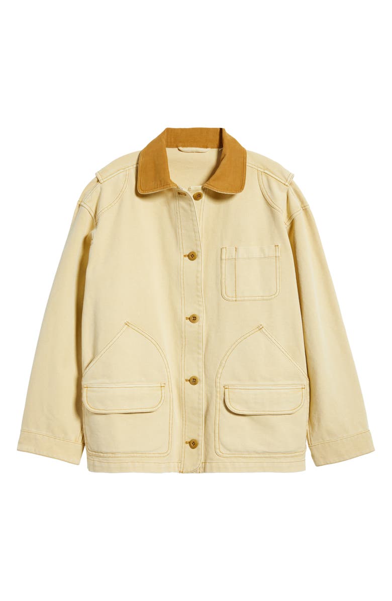DÔEN Pascual Barn Jacket, Alternate, color, Straw