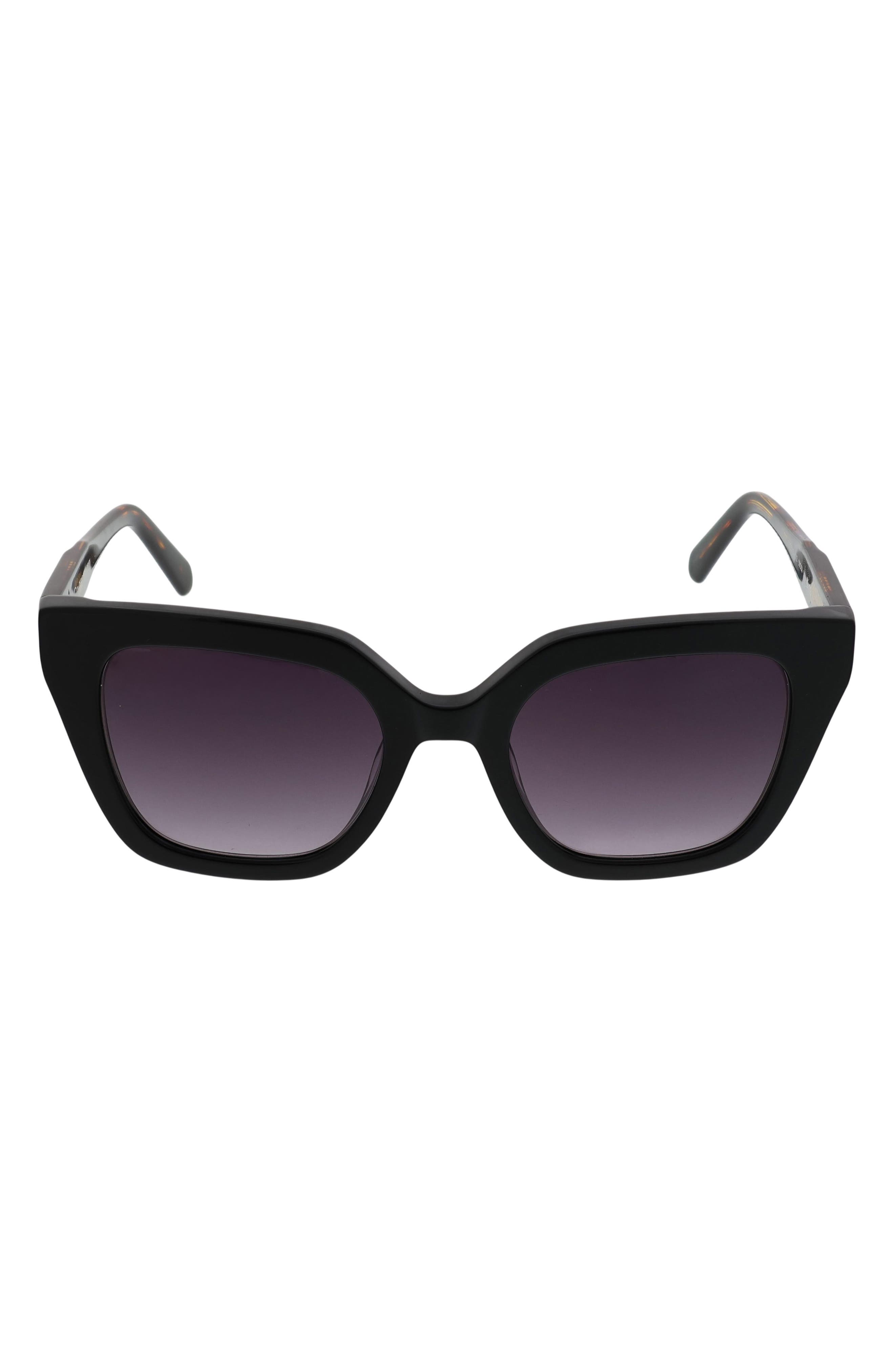 50mm Gradient Square Cat Eye Sunglasses