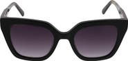 Oscar de la Renta 50mm Gradient Square Cat Eye Sunglasses