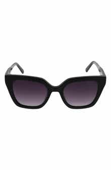 50mm Gradient Square Cat Eye Sunglasses