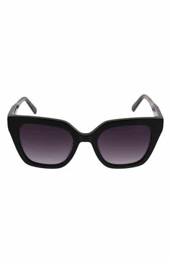 50mm Gradient Square Cat Eye Sunglasses
