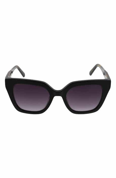 50mm Gradient Square Cat Eye Sunglasses