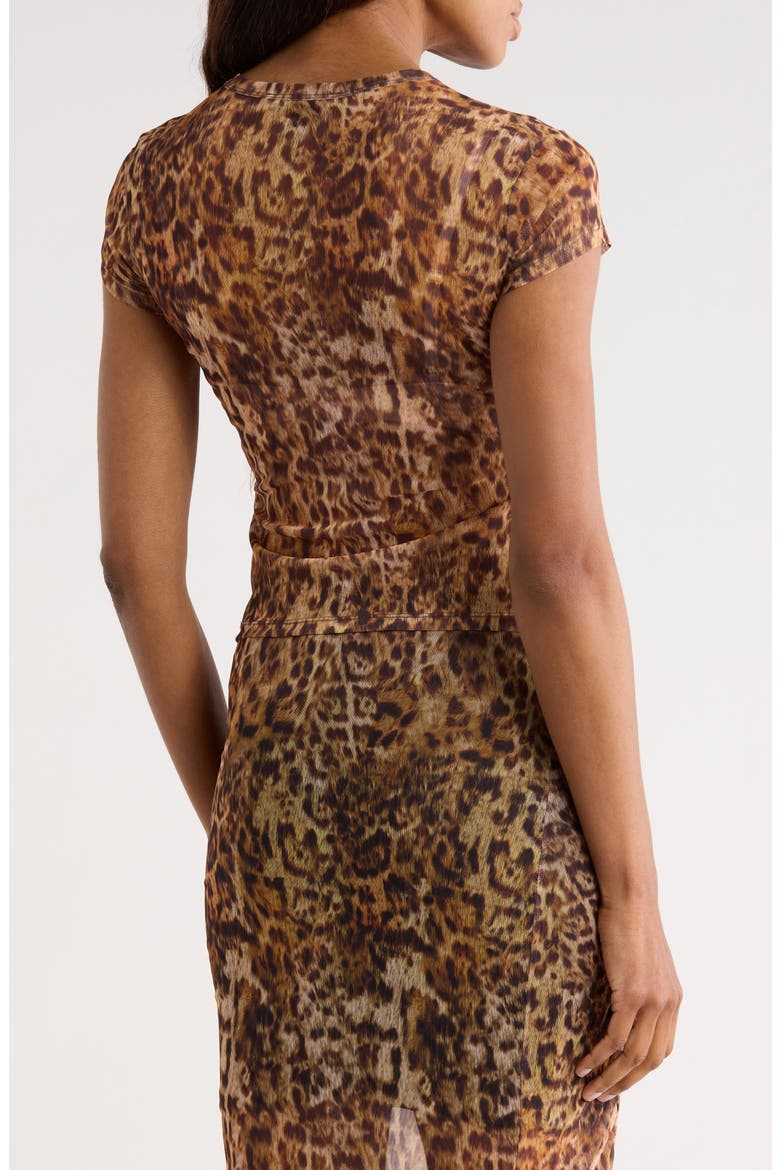 Ellie Mesh T-Shirt, Alternate, color, EVIA GOLDEN BROWN
