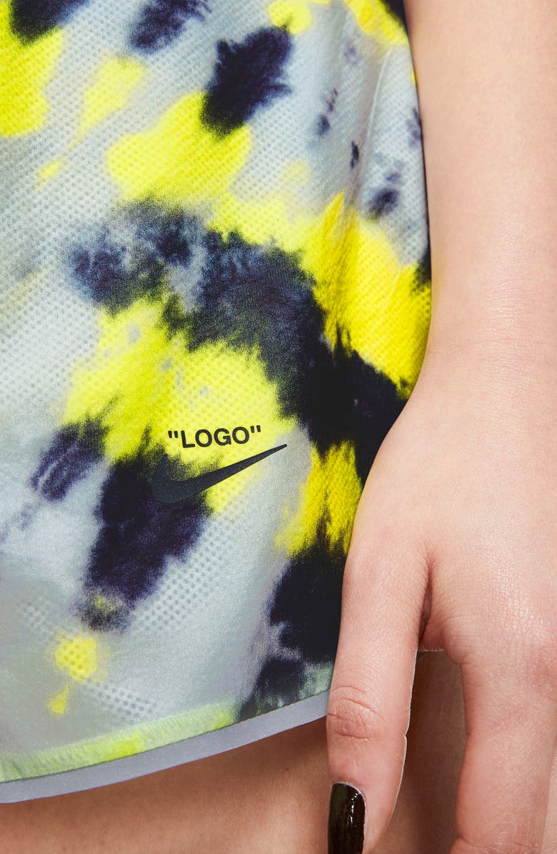 Nike x Off-White Tie Dye Running Shorts, Alternate, color, 