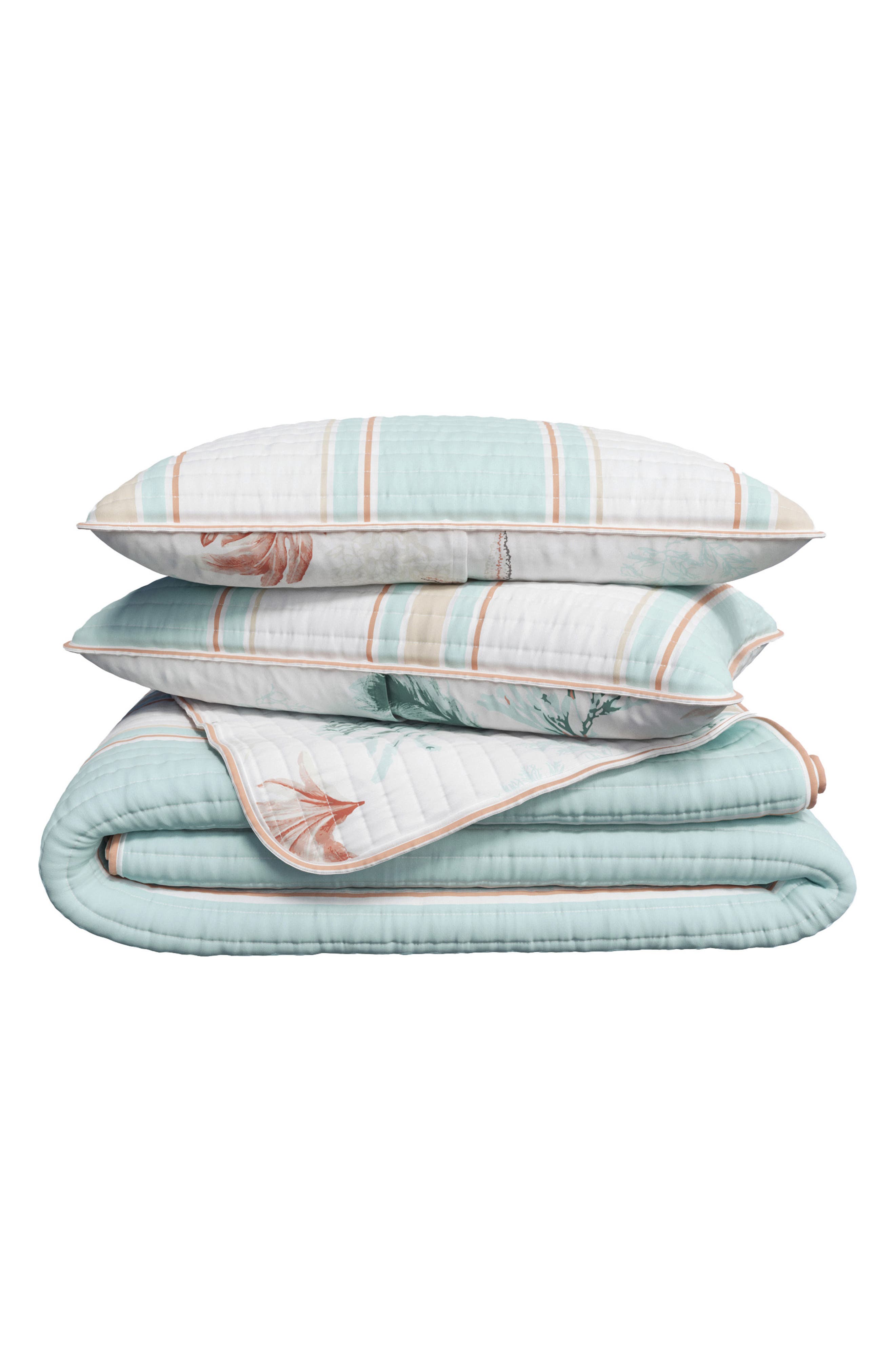 Woven & Weft Elevated Coastal Cotton Quilt Set