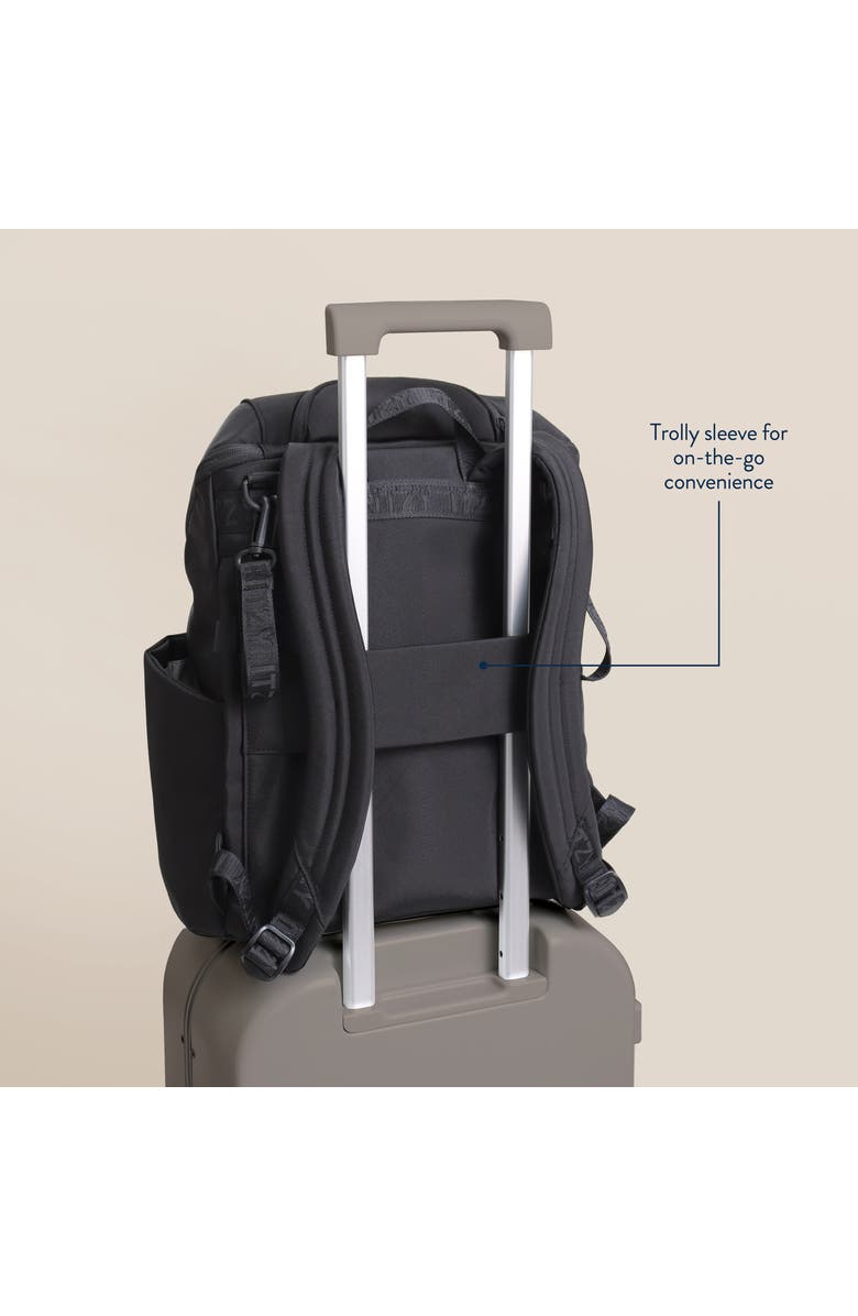 Itzy Ritzy Belong Bucket Backpack, Alternate, color, Black