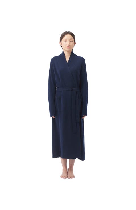 Long Cashmere Robe