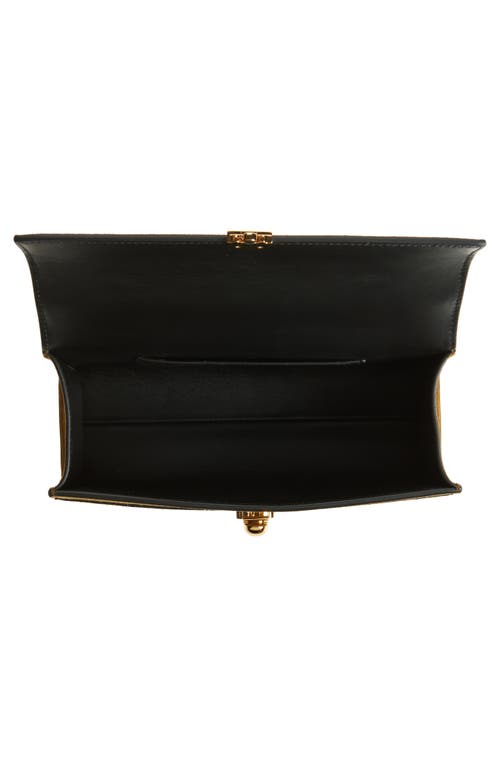 Savette Symmetry Pochette Suede Top Handle Bag In Sepia