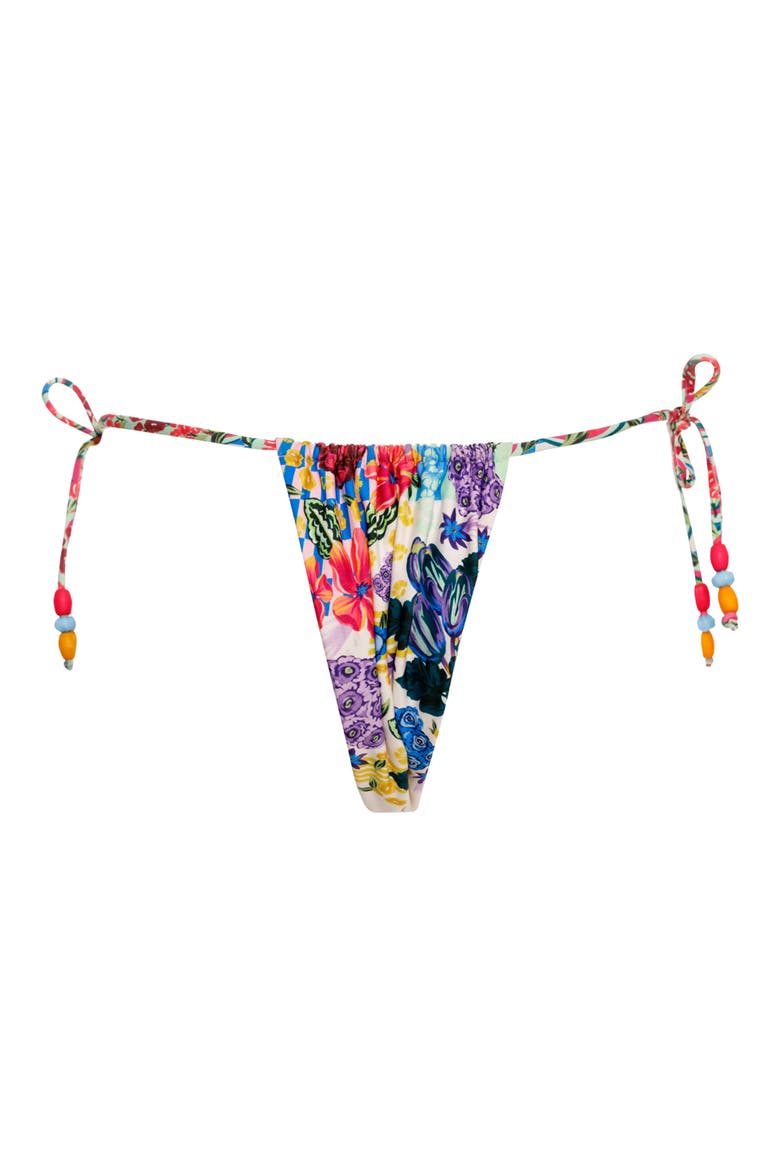 Alexis Citrus String Bikini Bottoms, Alternate, color, MULTICOLOR