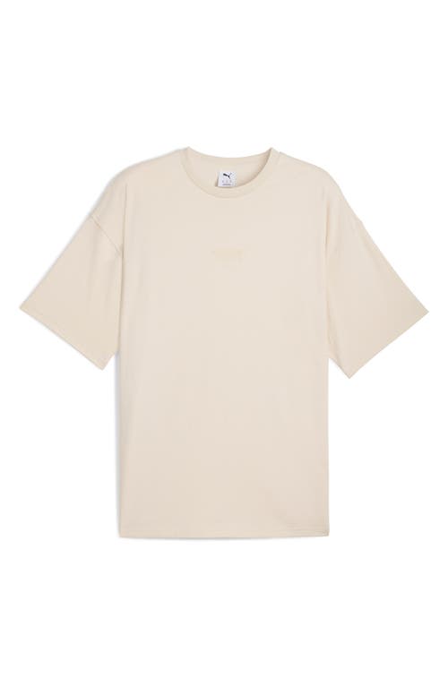 Puma Porsche League Oversize Cotton T-shirt In Neutral