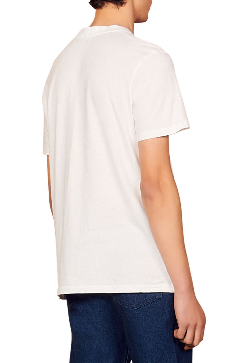 SANDRO x Smiley<sup>®</sup> Patch T-Shirt, Alternate, color, 
