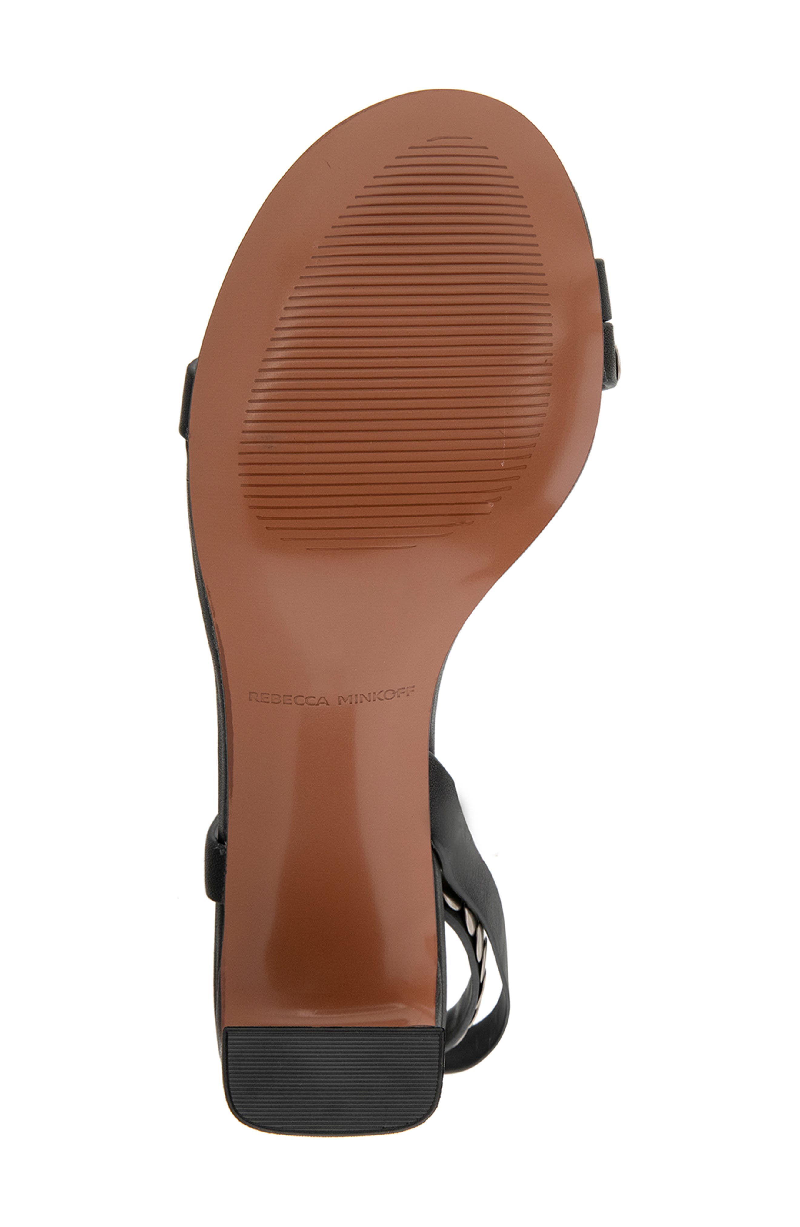 Rebecca Minkoff Catalina Ankle Strap Sandal, Alternate, color, Black