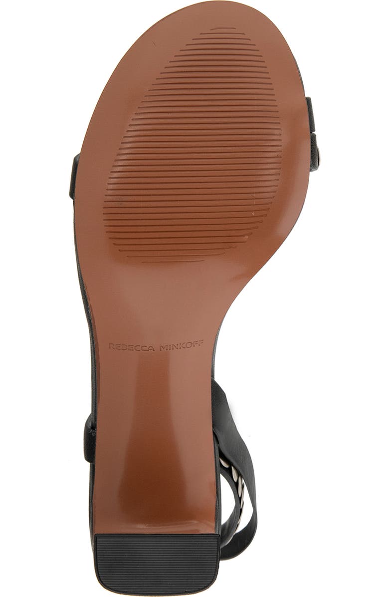 Rebecca Minkoff Catalina Ankle Strap Sandal, Alternate, color, Black