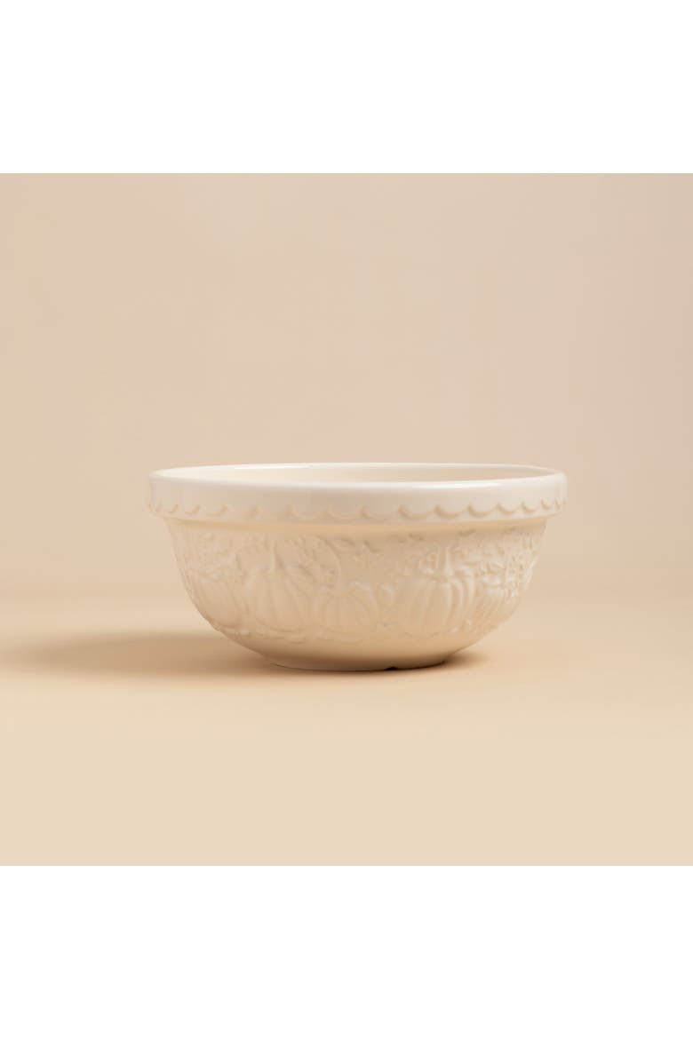 Pumpkin Mixing Bowl Size 24, 2.15-Quart, Cream, Alternate, color, Cream