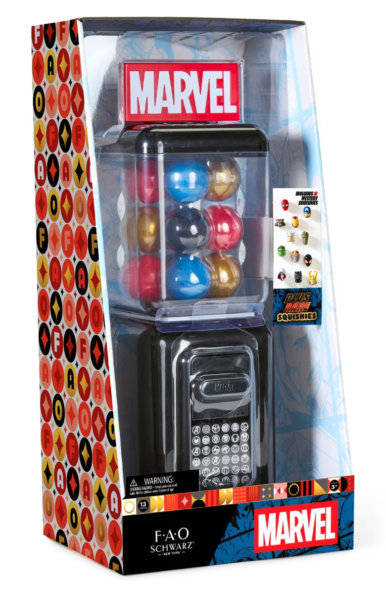 FAO Schwarz x Marvel Toy Vending Machine, Alternate, color, Black