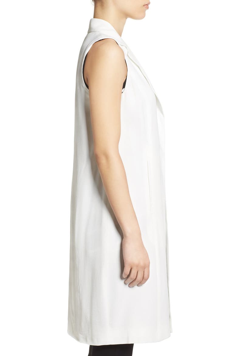 Long Vest, Alternate, color, NEW IVORY