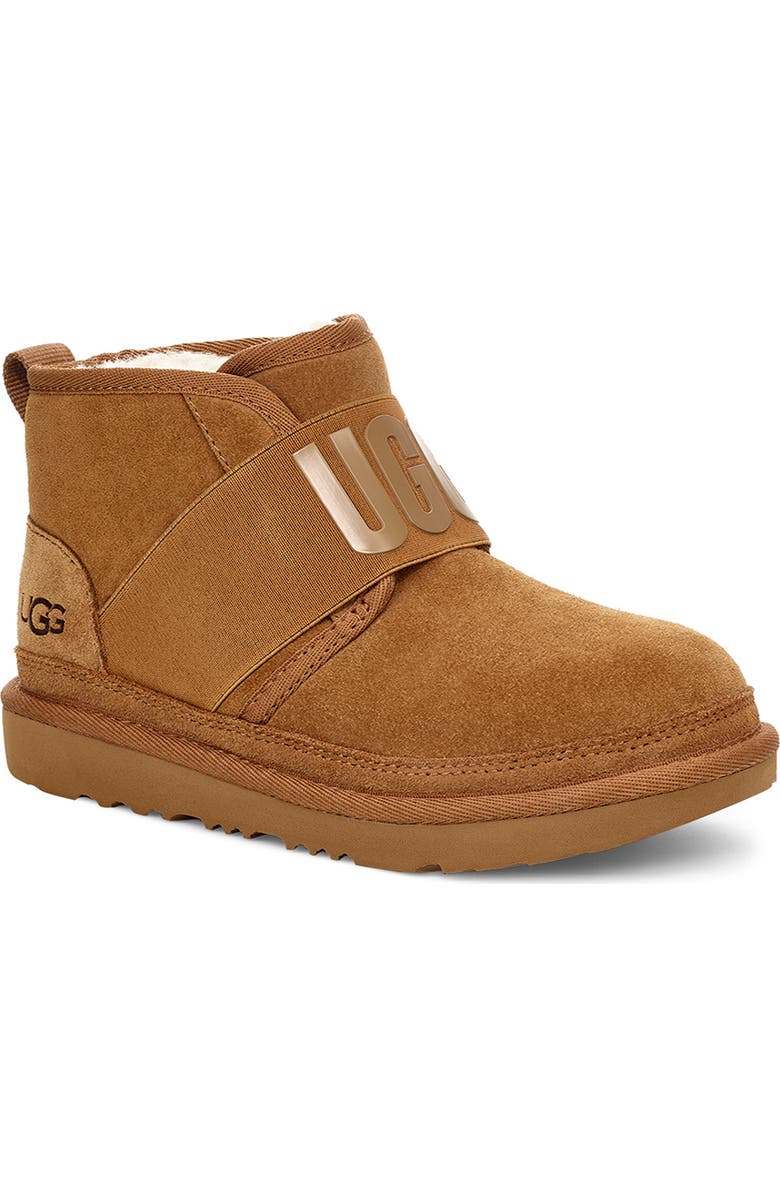UGG<sup>®</sup> Neumel II Graphic Bootie, Main, color, Chestnut