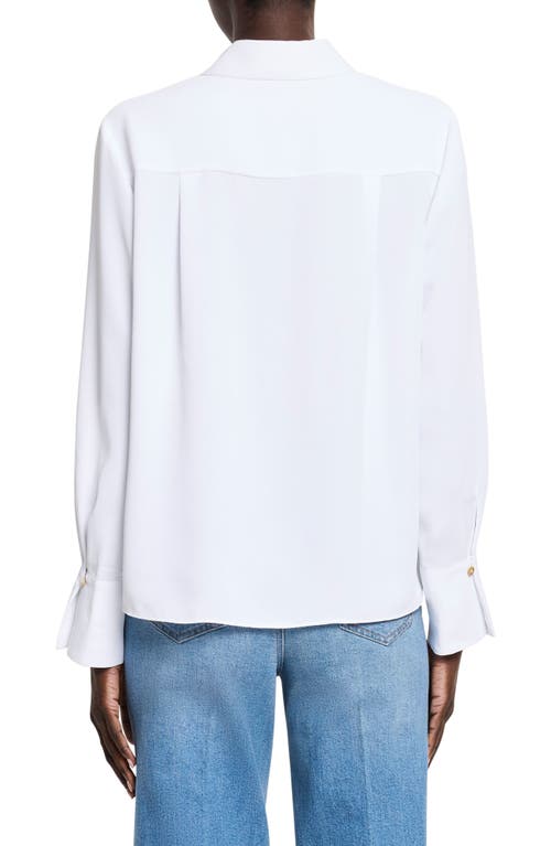 Shop Nic + Zoe Nic+zoe Easy Pullover Shirt In Paper White