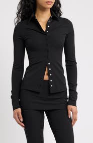 Feners Encanto Stretch Long Sleeve Overshirt