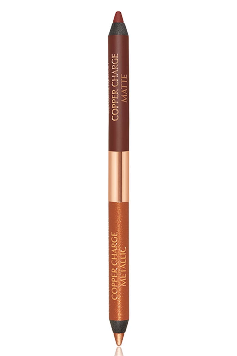 Eye Color Magic Eyeliner Pencil Duo (Limited Edition), Main, color, COPPER CHARGE