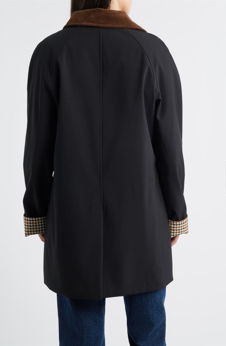 London Fog Topper Water Resistant Jacket, Alternate, color, Black