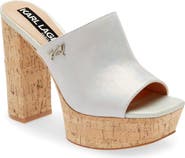 KARL LAGERFELD PARIS Hensley Platform Sandal