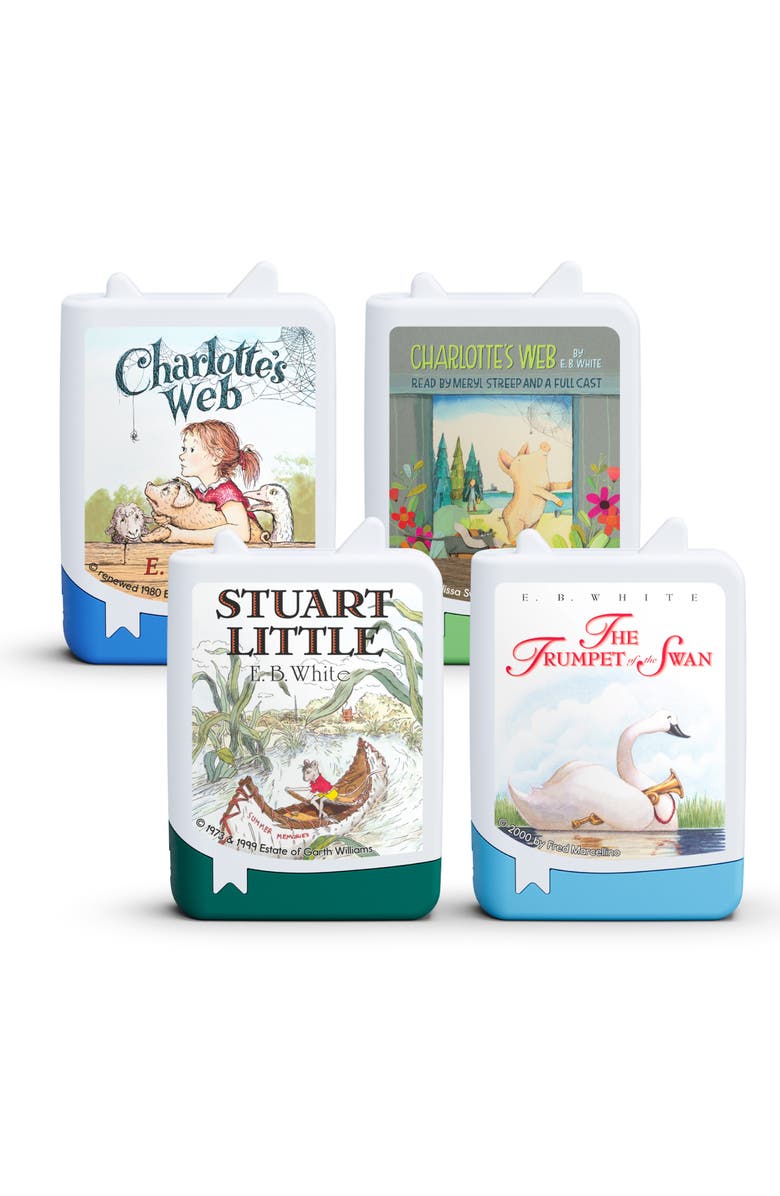 tonies Set of 4 E.B. White Audiobook Bundle, Main, color,