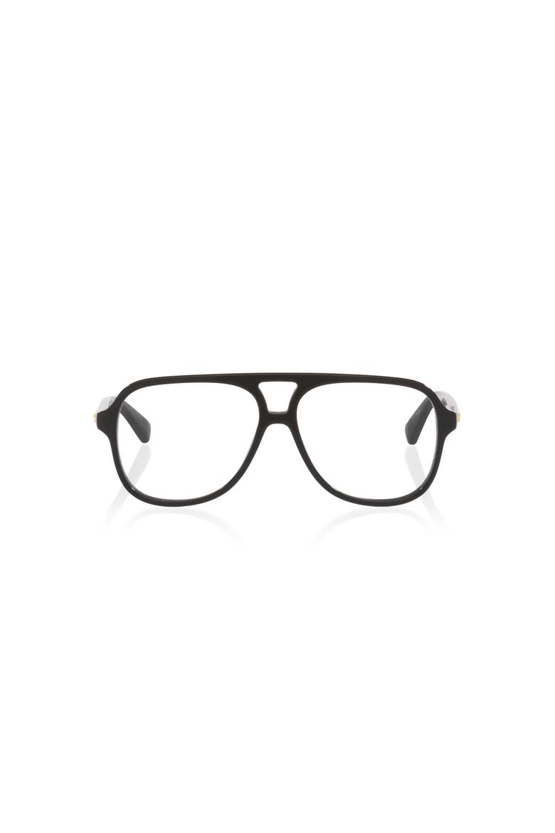 56mm Pilot optical glasses, Alternate, color, Black