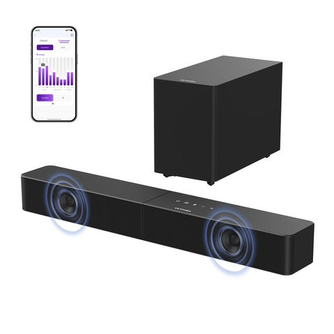 Poseidon R3T 2.1ch Soundbar with Wireless Subwoofer