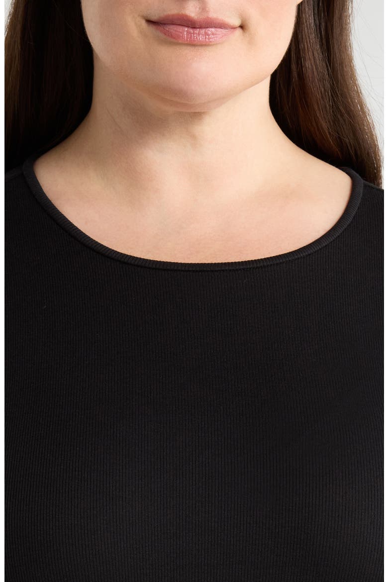 Organic Cotton Top, Alternate, color, BLACK
