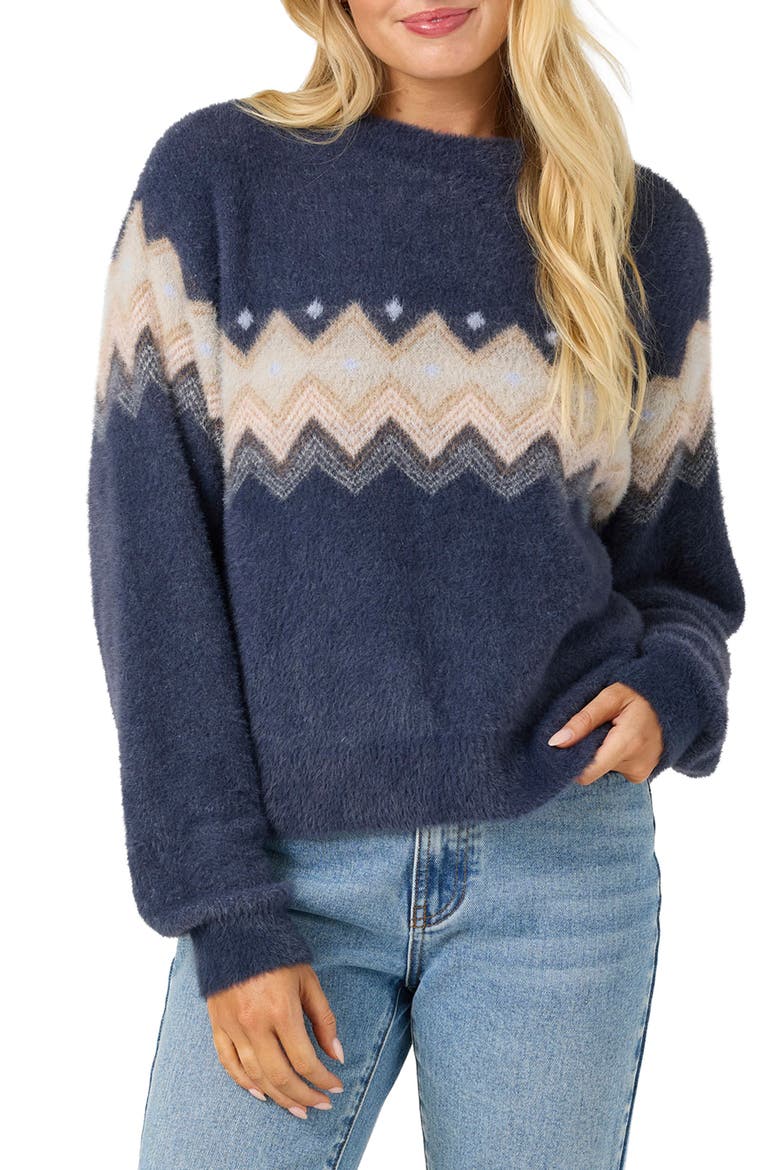 Kieren Crewneck Sweater, Main, color, NAVY