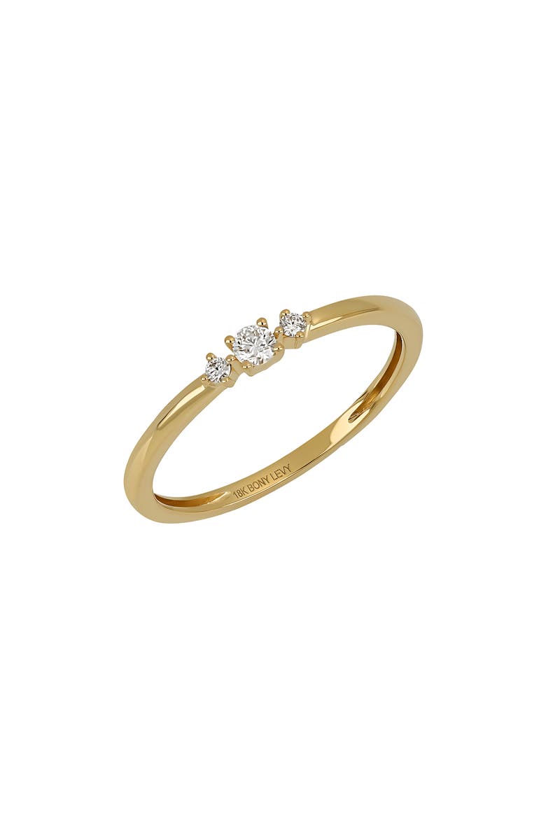 Liora Stackable Diamond Ring (Nordstrom Exclusive), Main, color, 18K YELLOW GOLD