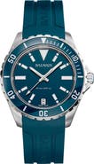 BALMAIN WATCHES Ophrys Rubber Strap Watch, 42.5mm