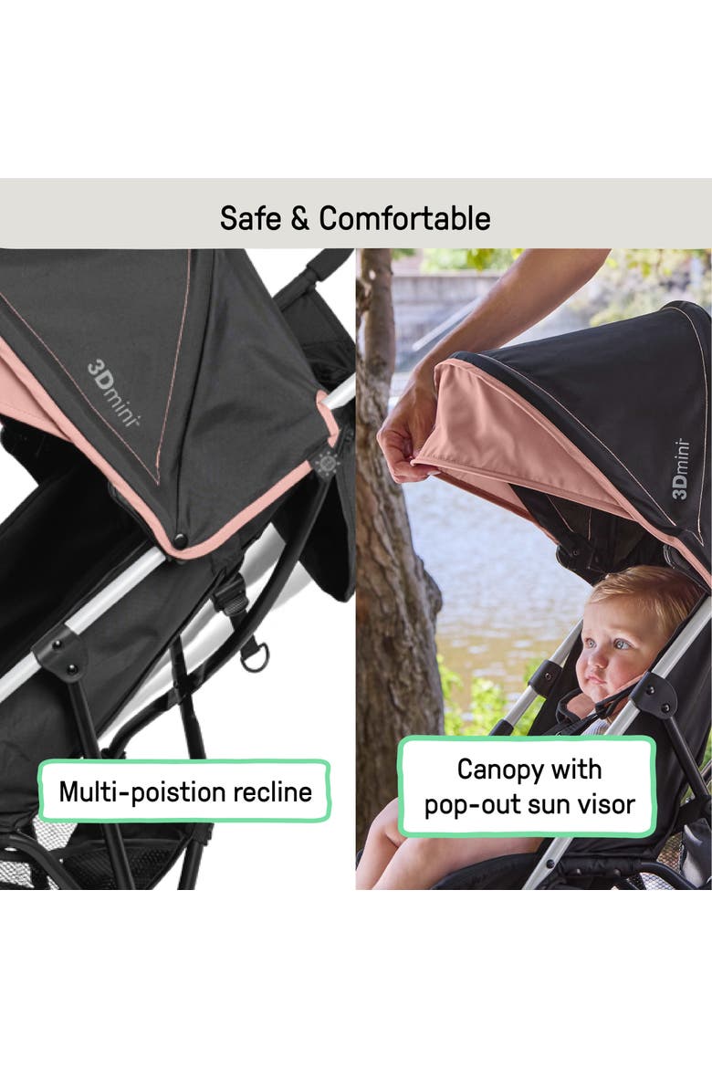 3D Mini Convenience Stroller, Alternate, color, PINK