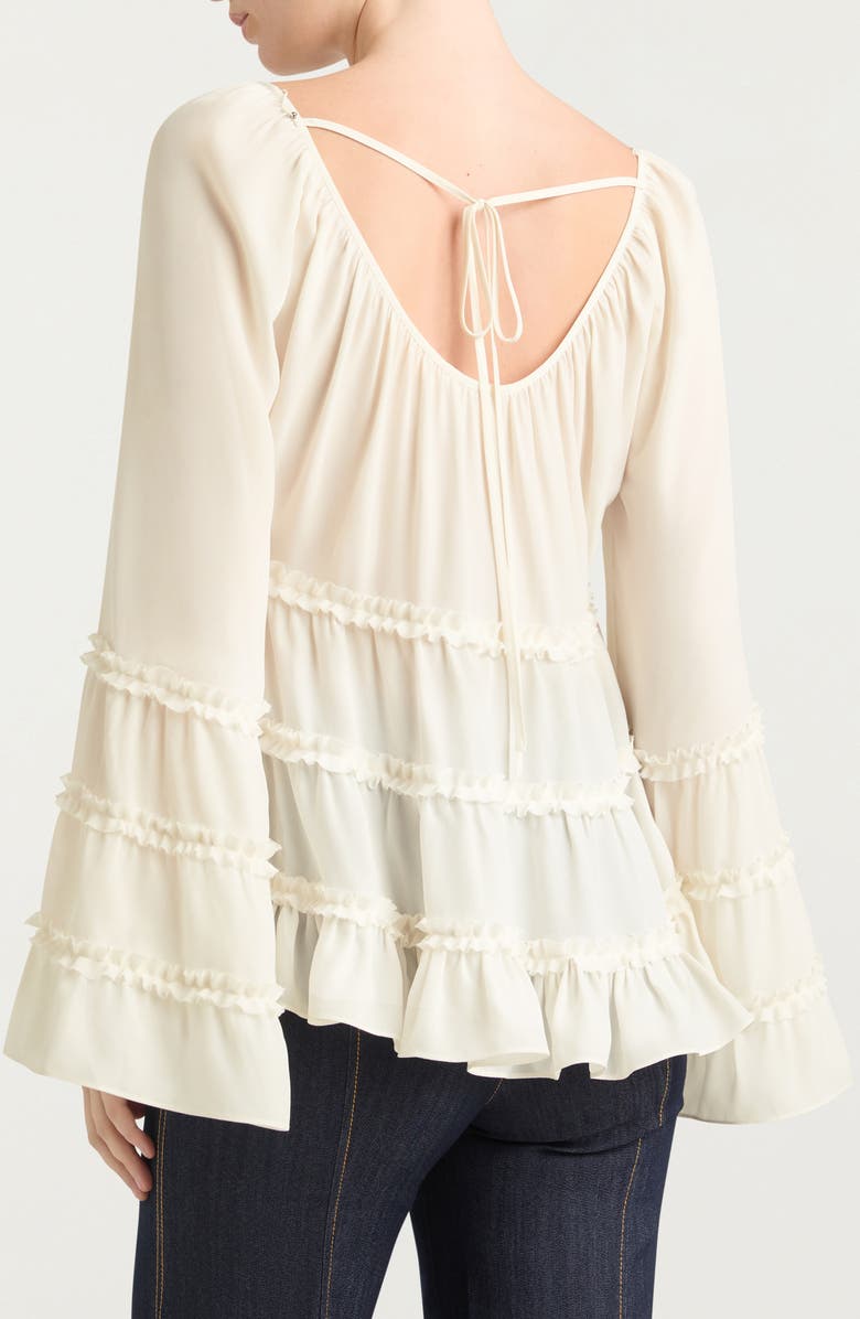 Cinq à Sept Sunnina Bell Sleeve Tunic, Alternate, color, 