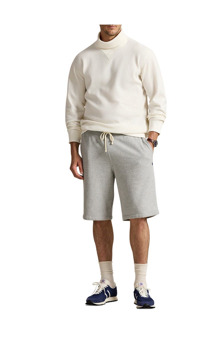 Polo Ralph Lauren Big 
Tall Waffle-Knit Fleece Turtleneck, Alternate, color, Nevis