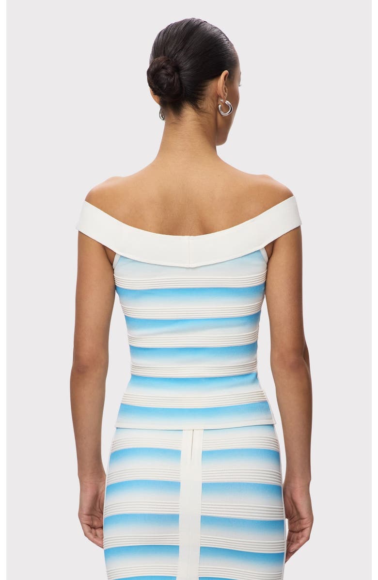 Herve Leger The Jessi Top, Alternate, color, Sky Ombre