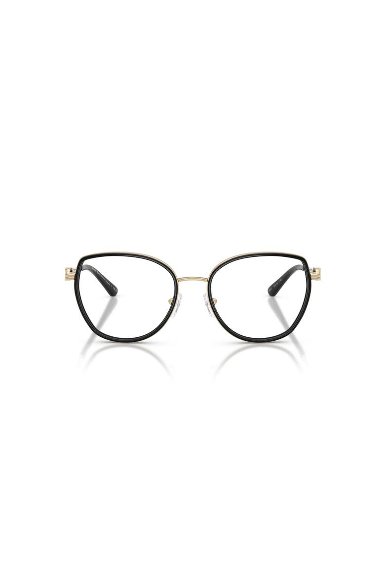 53mm Round optical glasses, Alternate, color, Black