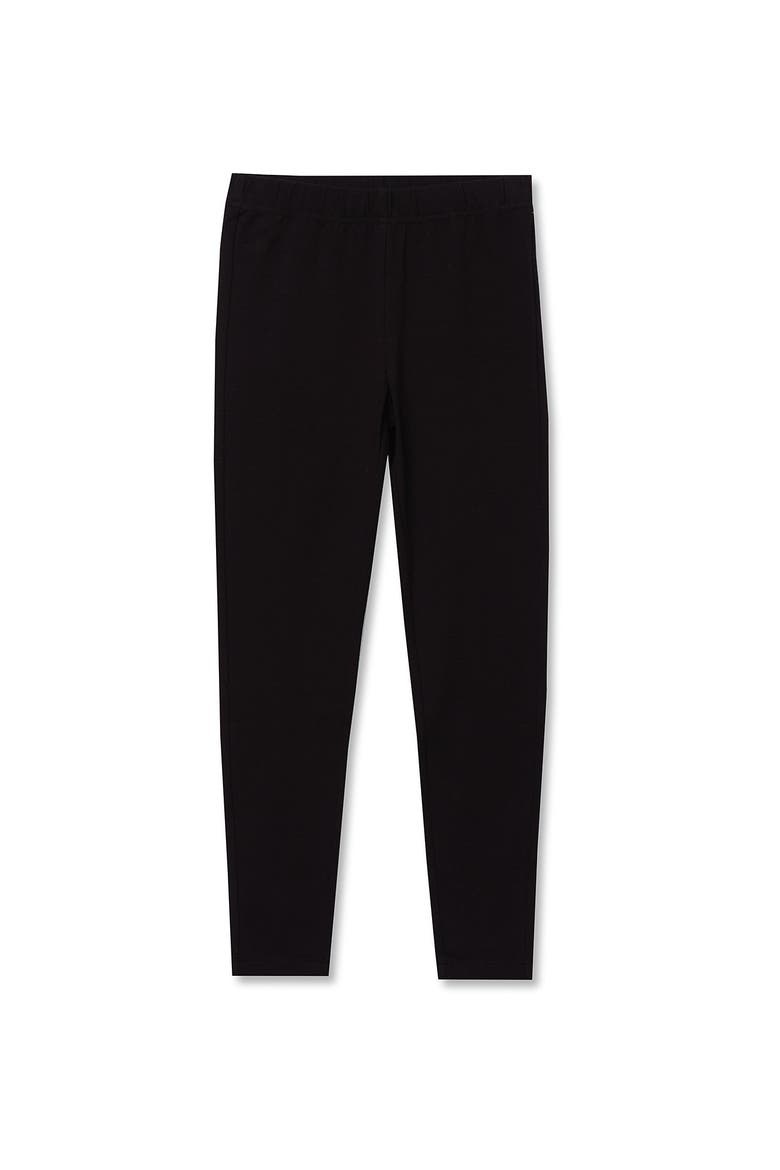 Girls Plus Tough Cotton Legging, Main, color, Black